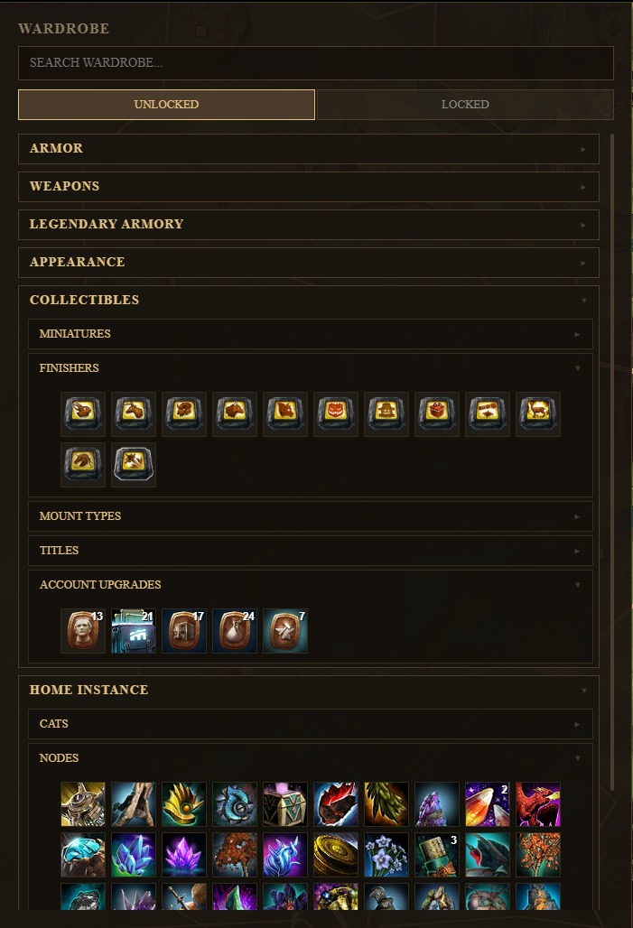Wardrobe Showcase